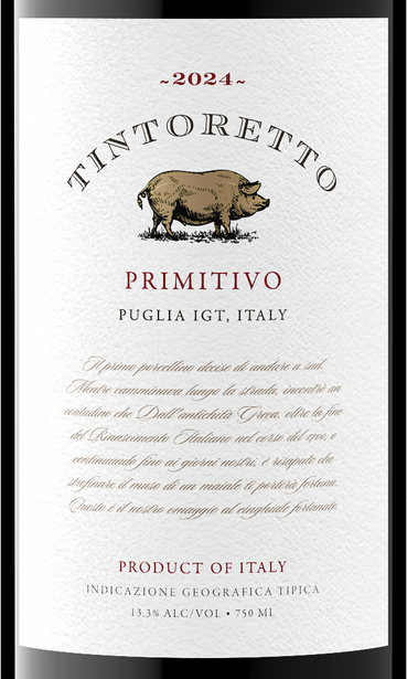 Buy Tintoretto 2024 Primitivo, Puglia IGT – Firstleaf