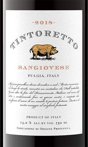 Tintoretto 2018 Sangiovese Puglia IGT, Italy