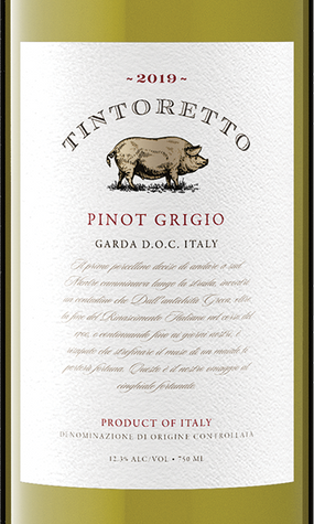 Tintoretto 2019 Pinot Grigio Garda DOC, Italy