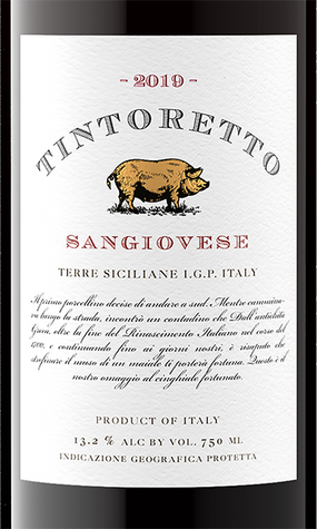Tintoretto 2019 Sangiovese Terre Siciliane IGP, Italy