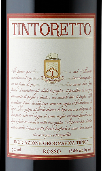 Tintoretto 2015 Vino Rosso Salento, Italy
