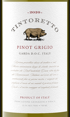 Tintoretto 2020 Pinot Grigio Garda DOC, Italy
