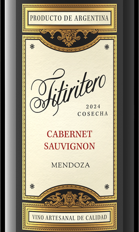 Titiritero 2024 Cabernet Sauvignon Front Label