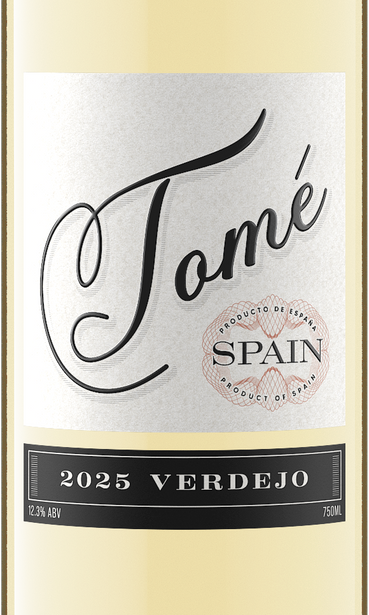 Tome Verdejo Front Label