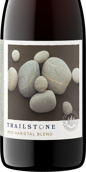 Trailstone Red Blend Label