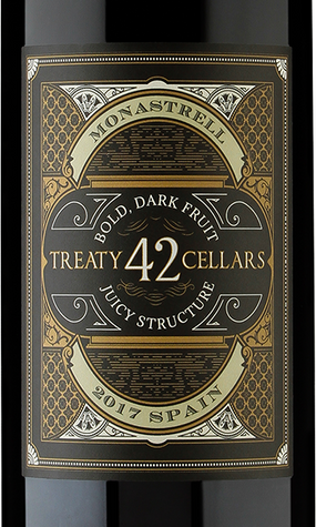 Treaty 42 Cellars 2017 Monastrell Spain