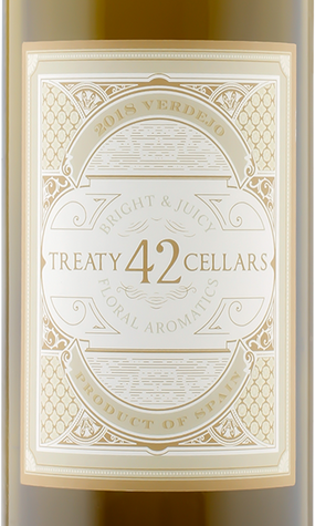 Treaty 42 Cellars 2018 Verdejo Spain