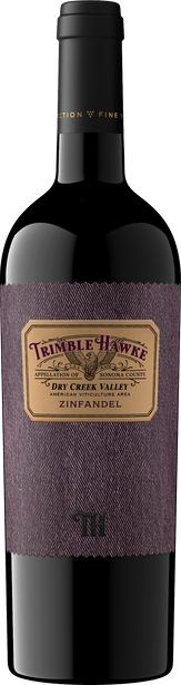 Trimble Hawk 2024 Zinfandel Bottle