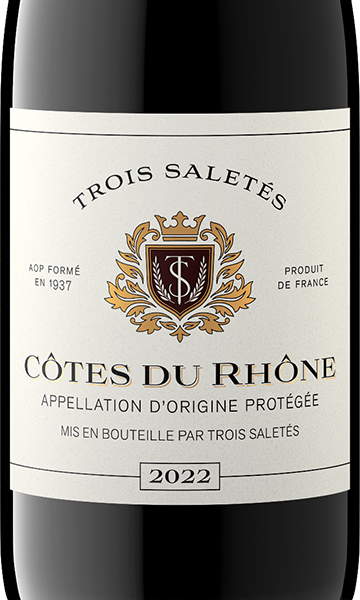 Trois Saletés 2022 Côtes du Rhône Côtes du Rhône, France
