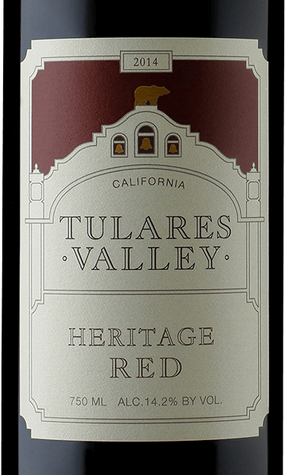 Tulares Valley 2014 Heritage Red California 