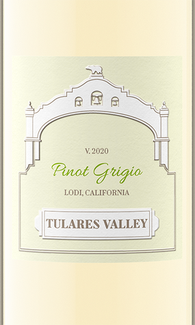 Tulares Valley 2020 Pinot Grigio Lodi, California