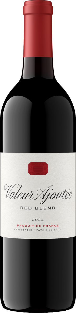Product image for Valeur Ajoutée 2024 Fanciful Red Blend or 40% Cabernet Sauvignon, 40% Cabernet Franc, 20% Merlot Pay's d'Oc IGP