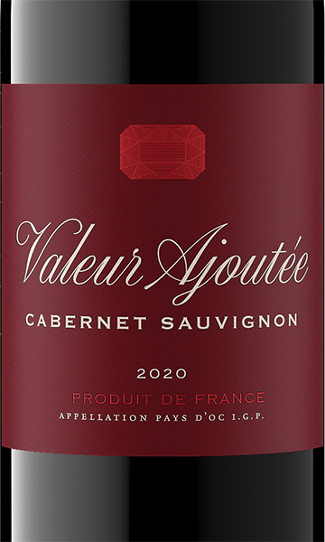 Valeur Ajoutée 2020 Cabernet Sauvignon Pays d'Oc IGP, France