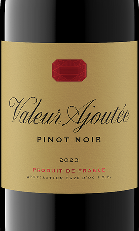 Valeur Ajoutée 2023 Pinot Noir Pays d'Oc IGP, France