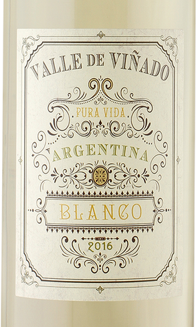 Valle de Vinado 2016 White Mendoza Argentina