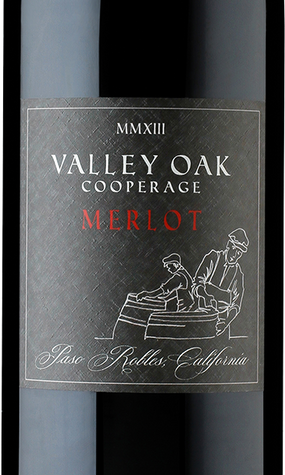 Valley Oak Cooperage 2013 Merlot Paso Robles California
