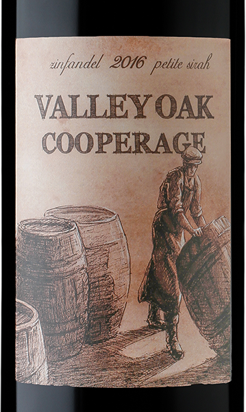 Valley Oak Cooperage 2016 Zinfandel-Petite Sirah California