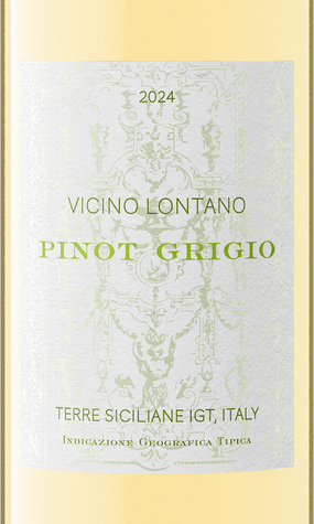 Vicino Lontano 2024 Pinot Grigio Front Label