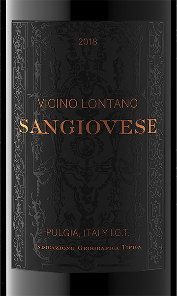Vicino Lontano 2018 Sangiovese Puglia IGT, Italy