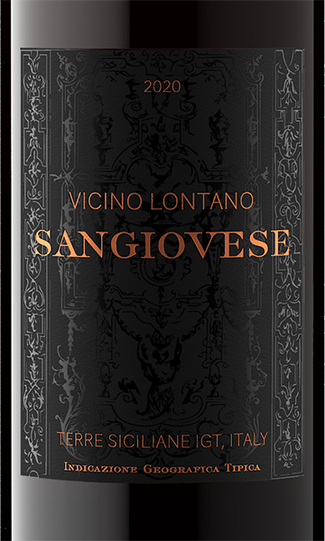 Vicino Lontano 2020 Sangiovese Terre Siciliane IGT, Italy