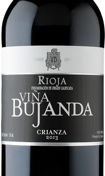 Vina Bujanda 2013 Crianza Tempranillo Rioja Spain
