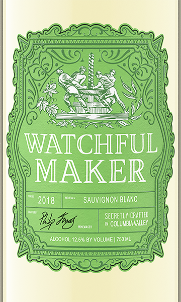 Watchful Maker 2018 Sauvignon Blanc Columbia Valley, Washington