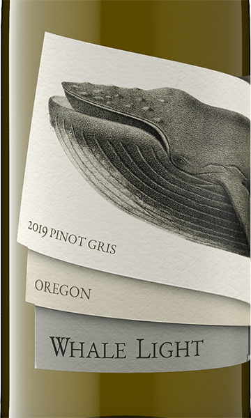Whale Light 2019 Pinot Gris Willamette Valley, Oregon