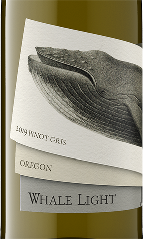 Whale Light 2019 Pinot Gris Willamette Valley, Oregon