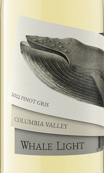 Whale Light 2022 Pinot Gris Columbia Valley, Washington