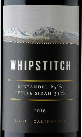 Whipstitch 2016 Zinfandel-Petite Sirah Lodi California