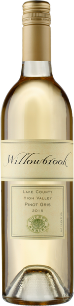 Willowbrook Cellars 2015 High Valley Pinot Gris Lake County California