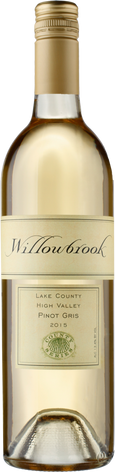 Willowbrook Cellars 2015 High Valley Pinot Gris Lake County California