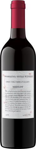 Working Title Winery 2018 Merlot Columbia Valley, Washington