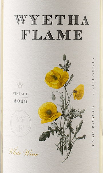 Wyetha Flame 2016 White Blend California