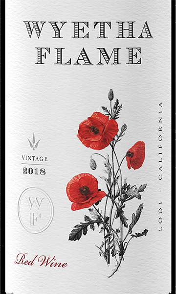 Wyetha Flame 2018 Merlot - Cabernet Sauvignon Lodi, California