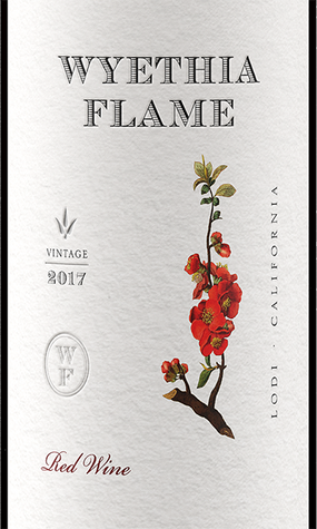 Wyethia Flame 2017 Red Blend Lodi, California