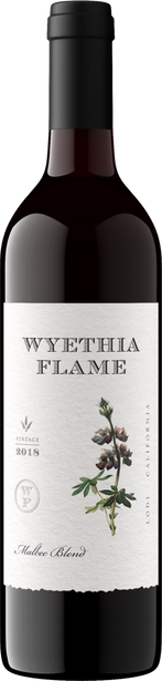 Wyethia Flame 2018 Malbec Blend Lodi, California