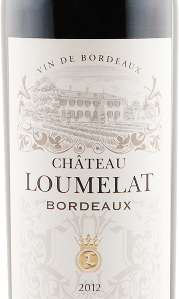 Château Loumelat 2012 Cuvée J.J. Lesgourgues Bordeaux France