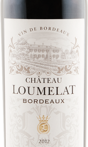 Château Loumelat 2012 Cuvée J.J. Lesgourgues Bordeaux France
