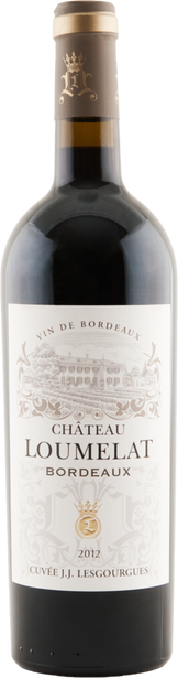 Château Loumelat 2012 Cuvée J.J. Lesgourgues Bordeaux France