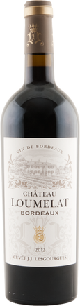 Château Loumelat 2012 Cuvée J.J. Lesgourgues Bordeaux France