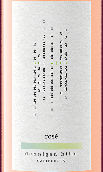 esc w/co Rose label