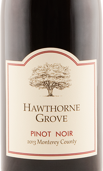 Hawthorne Grove 2013 Pinot Noir Monterey, California