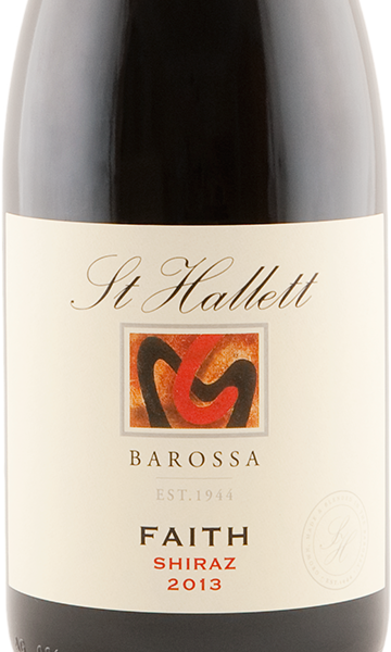 St. Hallett 2013 "Faith" Shiraz Barossa Valley Australia