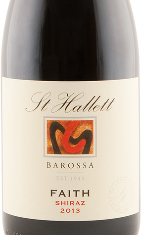 St. Hallett 2013 "Faith" Shiraz Barossa Valley Australia