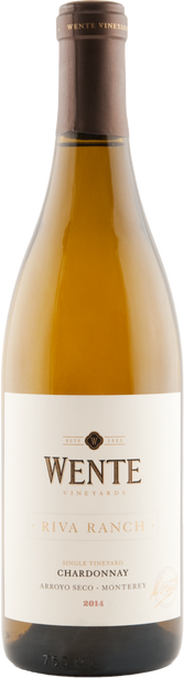 Wente 2014 Riva Ranch Chardonnay Arroyo Seco Monterey California