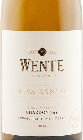 Wente 2014 Riva Ranch Chardonnay Arroyo Seco Monterey California