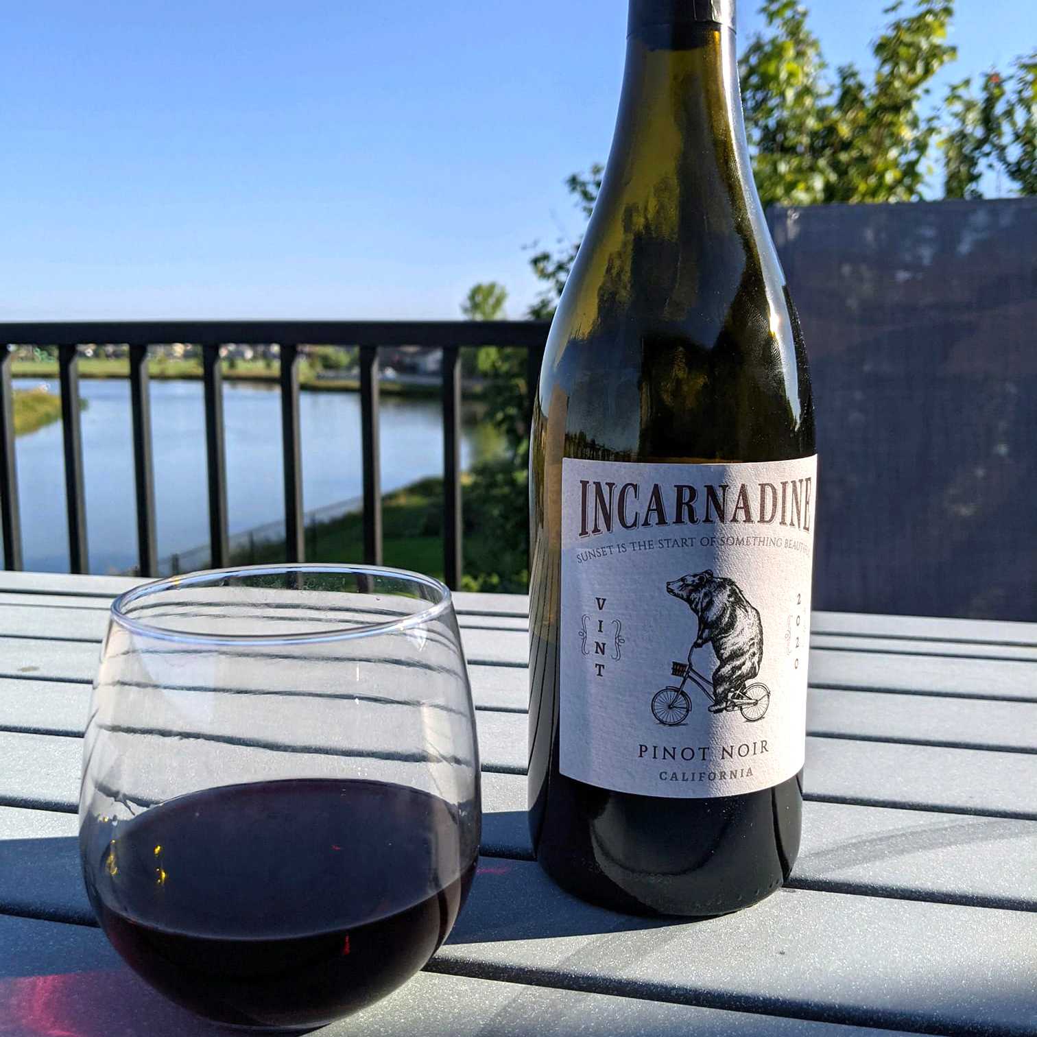 Firstleaf pinot noir wine bottle member testimonial