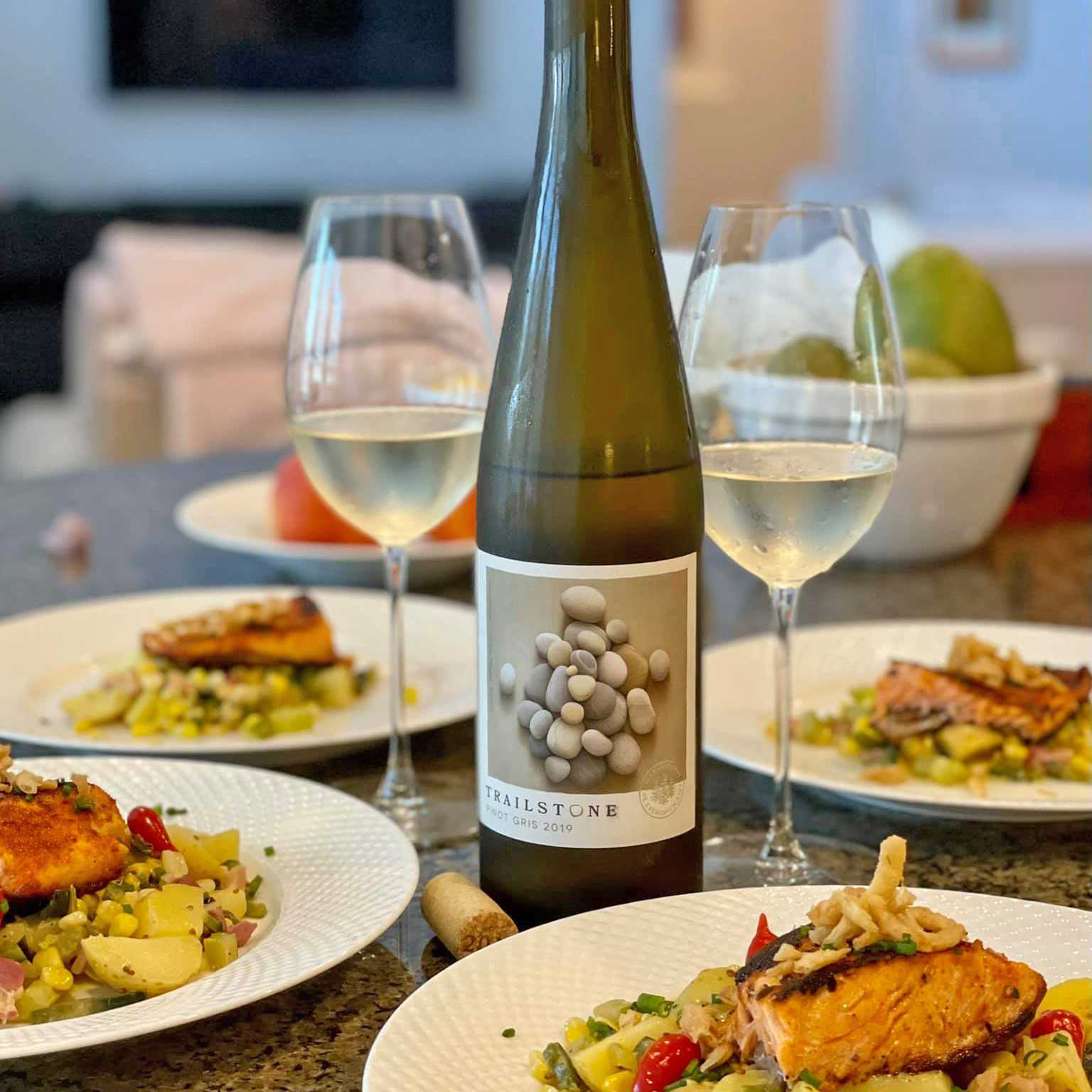 Firstleaf riesling wine bottle member testimonial